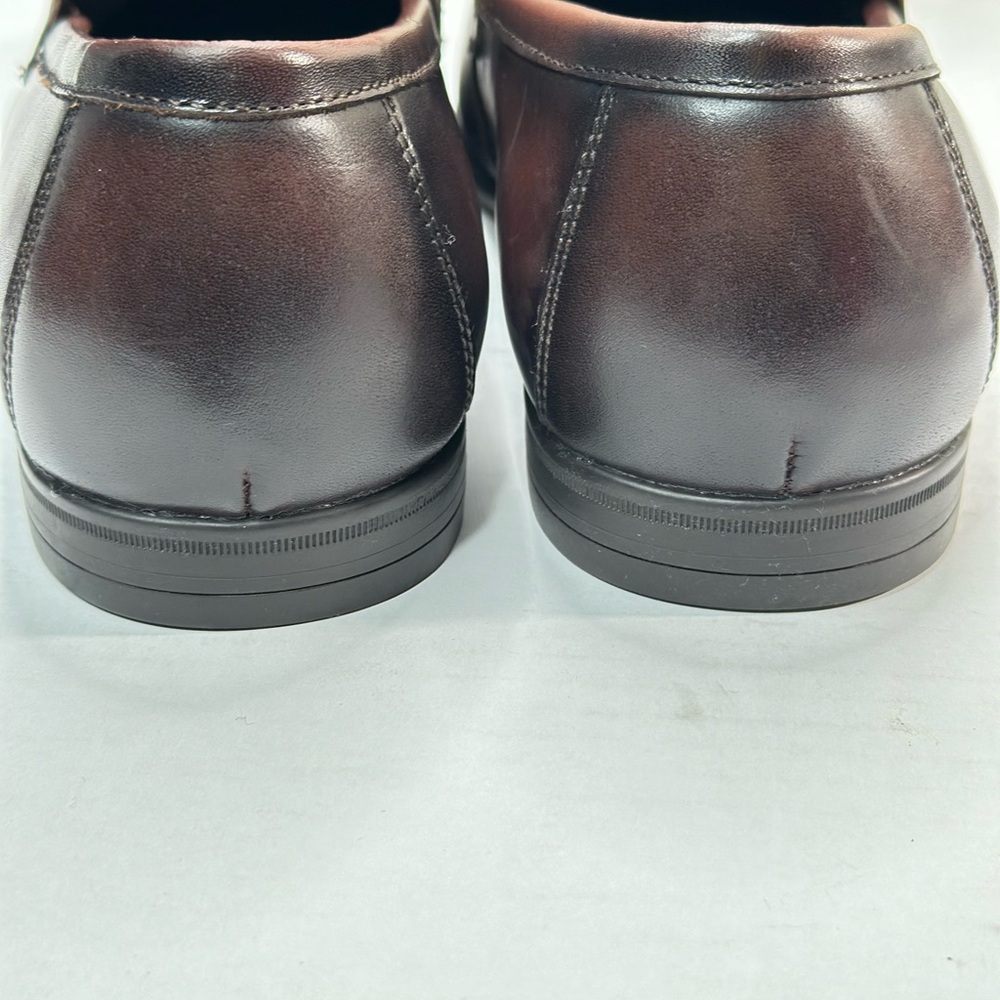 Nordstrom Men Brown Leather Carlson Bit Loafer Ortholite Comfort Sz 10.5 - Picture 4 of 14